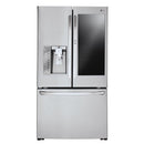 LG - 29.6 Cu. Ft. French InstaView Door in Door Smart Wi-Fi Enabled Refrigerator - Stainless steel - Appliances Club