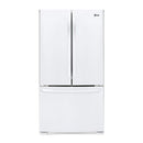 LG - 27.7 Cu. Ft. French Door Refrigerator - White