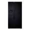 Samsung - 22.3 Cu. Ft. Counter Depth Side by Side Refrigerator with In Door Ice Maker - Black