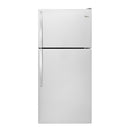 Whirlpool - 18.2 Cu. Ft. Top Freezer Refrigerator - Monochromatic Stainless Steel