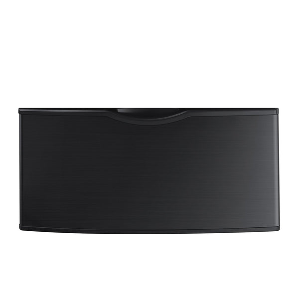 Samsung - 27" Washer/Dryer Laundry Pedestal - Black stainless steel