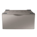 Samsung - 27" Washer/Dryer Laundry Pedestal with Storage Drawer - Champagne