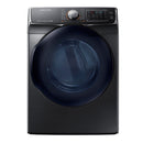 Samsung-7.5-cu ft Stackable Electric Dryer, Energy Star-Fingerprint Resistant Black Stainless Steel