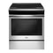 Whirlpool - 4.8 Cu. Ft. Self Cleaning Slide In Electric Range - Stainless steel - Appliances Club