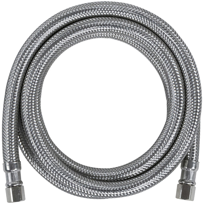 Certified Appliance Accessories IM96SS Steel Ice Maker Connector, 8ft - Appliances Club
