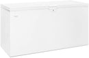 Whirlpool - 21.7 Cu. Ft. Chest Freezer - White