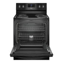 Whirlpool - 4.8 Cu. Ft. Freestanding Electric Range - Black - Appliances Club