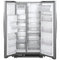 Whirlpool - 21.4 Cu. Ft. Side by Side Refrigerator - Monochromatic Stainless Steel - Appliances Club