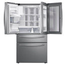 Samsung - 27.8 cu. ft. 4 Door French Door Refrigerator with Food Showcase - Fingerprint Resistant Stainless Steel - Appliances Club