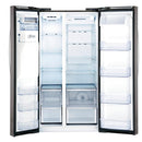 LG - 26.2 Cu. Ft. Side by Side Refrigerator with Thru the Door Ice and Water - Stainless steel