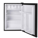 Haier - 2.7-cu ft Freestanding Mini Fridge Freezer Compartment - Black - Appliances Club