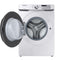 Samsung - 4.5 Cu. Ft. 10 Cycle High Efficiency Front Loading Washer with Steam - White - Appliances Club