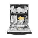 Whirlpool - 24" Built-In Dishwasher - Black stainless steel - Appliances Club