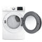 Samsung - 7.5 Cu. Ft. 9 Cycle Electric Dryer - White