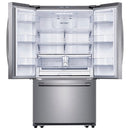 Samsung - 25.5 Cu. Ft. French Door Refrigerator with Filtered Ice Maker - Stainless steel - Appliances Club