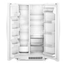 Whirlpool - 25.1 Cu. Ft. Side by Side Refrigerator - White