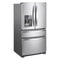 Whirlpool - 24.5 Cu. Ft. 4 Door French Door Refrigerator - Stainless steel - Appliances Club