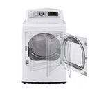 LG - 7.3 Cu. Ft. 14 Cycle Steam Gas Dryer - White - Appliances Club