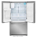 Frigidaire - 26.8 cu ft French Door Refrigerator with Ice Maker - EasyCare Stainless Steel - Appliances Club