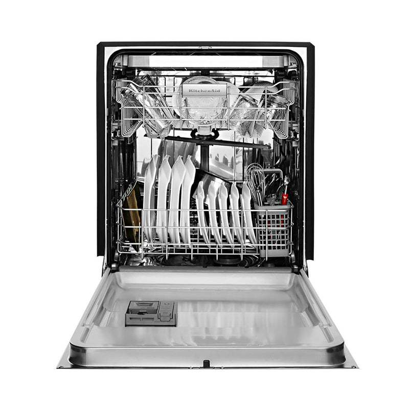 KitchenAid 44 DBA Dishwasher in PrintShield Finish with FreeFlex Third Rack Stainless Steel
