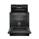 Whirlpool - 4.8 Cu. Ft. Freestanding Electric Range - Black - Appliances Club