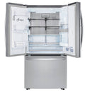 LG - 29.7 Cu. Ft. French Door in Door Refrigerator - PrintProof Stainless Steel - Appliances Club