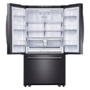 Samsung - 25.5 cu. ft. French Door Refrigerator with Internal Water Dispenser - Black Stainless