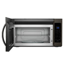 Whirlpool - 1.9 Cu. Ft. Over the Range Microwave with Sensor Cooking - Black stainless steel - Appliances Club