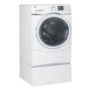 GE - 4.5 Cu. Ft. 10 Cycle Front Loading Washer with Steam - White