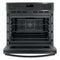 GE - Profile 30" Built In Single Electric Convection Wall Oven - Black stainless steel - Appliances Club