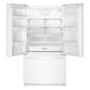 Whirlpool - 25.2 Cu. Ft. French Door Refrigerator with Internal Water Dispenser - White