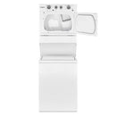 Whirlpool - Electric Stacked Laundry Center with 3.5 cu ft Washer and 5.9 cu ft Dryer - White - Appliances Club