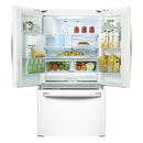 Samsung - 24.6 Cu. Ft. French Door Refrigerator - White