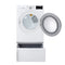LG - 7.4 cu. ft. Ultra Large Capacity Smart wi-fi Enabled Electric Dryer - White