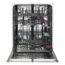 GE - Profile™ Series 24" Hidden Control Tall Tub Built In Dishwasher with Stainless Steel Tub - Stainless steel - Appliances Club