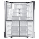 Samsung - 23 cu. ft. Counter Depth 4 Door Refrigerator with Cool Select Plus - Stainless Steel