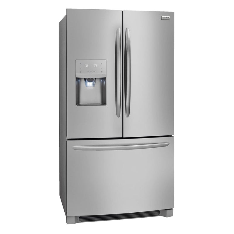 Frigidaire - Gallery 21.7 Cu. Ft. Counter Depth French Door Refrigerator - Stainless steel - Appliances Club