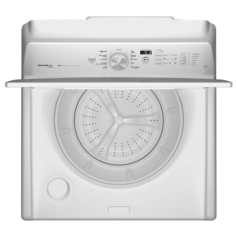 Maytag - 4.8 Cu. Ft. 11 Cycle Steam Top Loading Washer - White