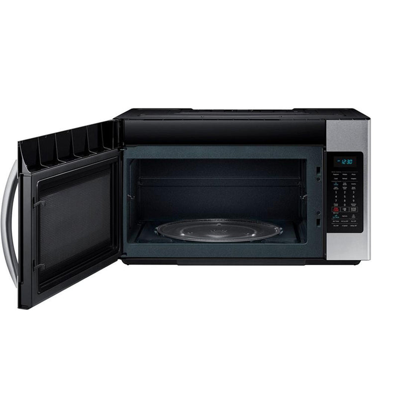 Samsung - 1.8 cu. ft. Over the Range Microwave with Sensor Cooking - Fingerprint Resistant Stainless Steel - Appliances Club
