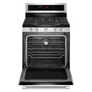 Maytag-5.8Cu Ft Self Cleaning Freestanding Gas Convection Range-Fingerprint Resistant StainlessSteel