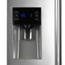 Samsung-25 cu. ft. French Door with External Water & Ice Dispenser, Dual Ice Maker - Stainless steel