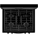 Whirlpool - 5.1 Cu. Ft. Freestanding Gas Range - Black - Appliances Club