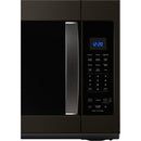 Whirlpool - 1.9 Cu. Ft. Over the Range Microwave with Sensor Cooking - Black stainless steel - Appliances Club