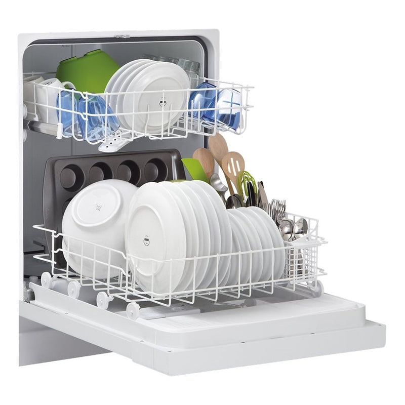 Frigidaire - 24" Built In Dishwasher - White - Appliances Club