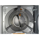 LG - 7.3 cu. ft. Steam Gas Dryer with Smart Thinq Technology - Graphite Steel - Appliances Club