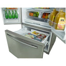 Samsung - 25.7 Cu. Ft. French Door Refrigerator - Stainless Platinum