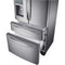 Samsung - 22.6 Cu. Ft. Counter Depth 4 Door French Door Refrigerator with Thru the Door Ice and Water - Stainless steel - Appliances Club