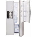 LG - Door in Door 26 cu.ft. Side By Side Refrigerator - Stainless steel