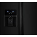 Whirlpool - 21.4 Cu. Ft. Side by Side Refrigerator - Black