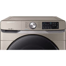 Samsung - 4.5 Cu. Ft. 10 Cycle High Efficiency Front Loading Washer with Steam - Champagne - Appliances Club